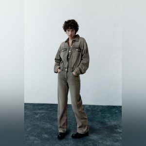 Zara DENIM TRF JUMPSUIT